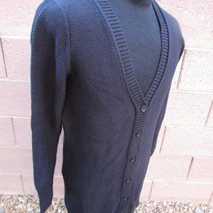 NWT Westbound Woman's Cardigan Button down Black Sweater-Sz. Lg. -lot2E